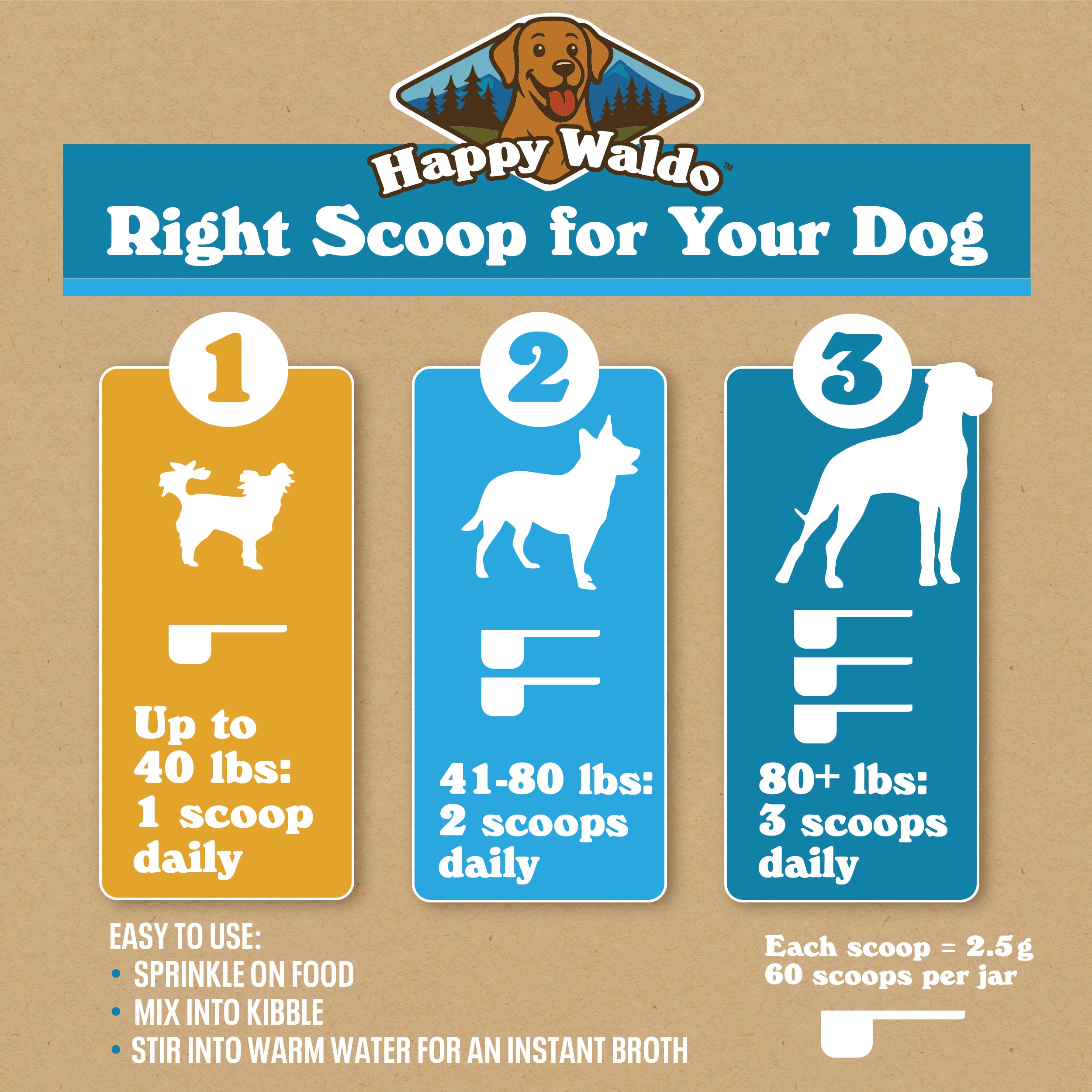 Best Day Blend - Digestive + Hydration Support Powder for Dogs (60 Scoops)